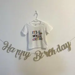 誕生日用tシャツ　1歳