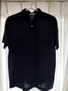 サンスペル　半袖シャツ　ブラック　メンズ　Lサイズ
