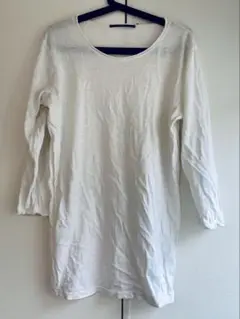【美品】Edition 白 ガーゼ生地カットソー