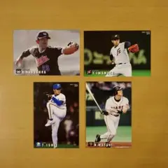 2000年 カルビー プロ野球カード 4枚まとめ売り 松井秀喜他