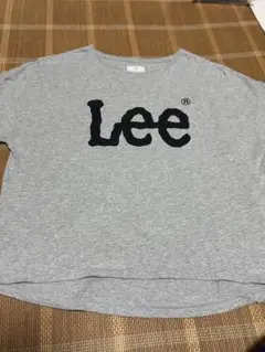 Lee ロゴプリント Tシャツ グレー