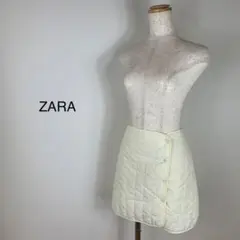 【美品】ZARAミニスカート白サイズM