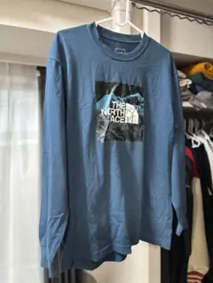 THE NORTH FACE 長袖カットソー ブルー