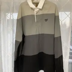HUMANMADE MULTI STRIPE RUGBY SHIRT
