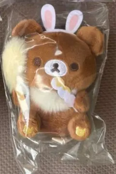 リラックマ 銀座　あなたを想うてのりぬいぐるみ　チャイロイコグマ