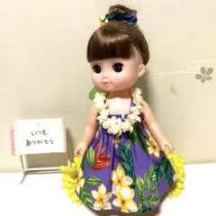 メルちゃんソランちゃんAlohaワンピース ♪298