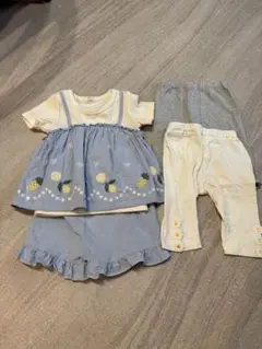 セットアップ　ズボンセット　80