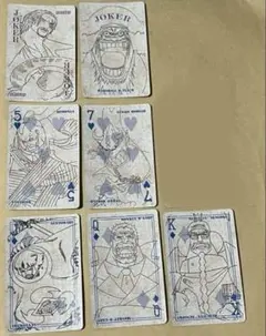 ONE PIECE トランプ カード シャンクス 黒ひげ モリア ガープ 他