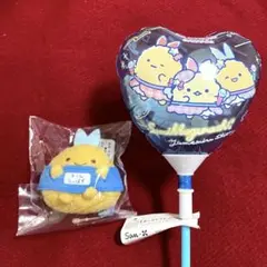 すみっコぐらし 限定 てのりぬいぐるみ スティックバルーン あじふらいのしっぽ