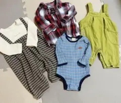 男の子 ロンパース 70 秋冬 gap petitmain bigfield