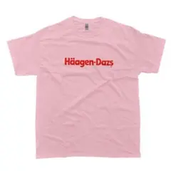 ハーゲンダッツ Tシャツ M サイズ ピンク LIGHT PINK 堀米雄斗