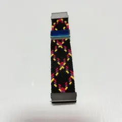 バンド 22MM 交換ベルト サイズ調節可能 編組バンド ナイロン 弾力性 軽量