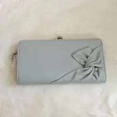 JILLSTUART ジルスチュアート 長財布 スパイラルリボン 長財布 ブルー