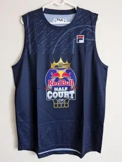 《非売品》レッドブルハーフコート ノースリーブシャツ☆L