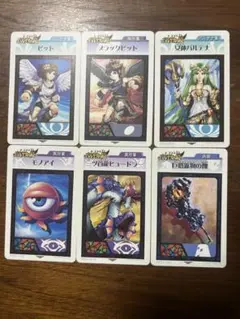 特典 ARカード 6枚セット★新•光神話パルテナの鏡 ブラックピット 他