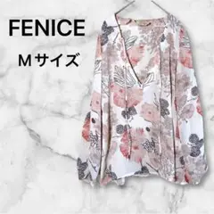 フェニーチェ FENICE 花柄ブラウス サイズM