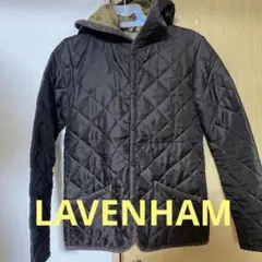 LAVENHAM(ラベンハム) キルティング フーデッドブルゾン レディース