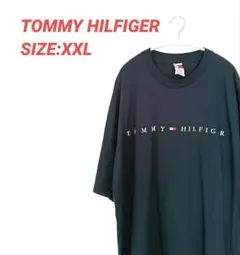 TOMMY HILFIGER ネイビー Tシャツ XXL