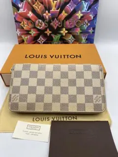 美品‼️ルイヴィトン　ダミエ　ポルトフォイユ　サラ　財布　長財布 メンズレディース