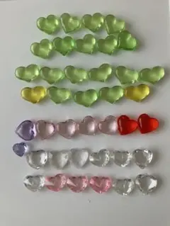 ⭐️最終お値下げ　ゲームセンター キラキラ アクリルストーン　ハート❤️