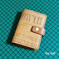 No.320★本革カードケース★ハンドメイド