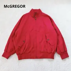 美品✨McGREGOR スウィングトップ チェック ブルゾン 赤 M