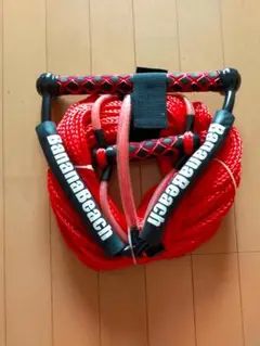 ウェイクボードハンドル 赤