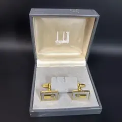 dunhill ゴールド シルバー カフス