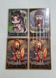 FGOフェス 2025 コレクションカード 牛若丸 他 4枚セット