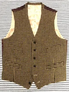 美品★ Paul Smiti ポールスミス ブラウン ベスト ジレ L サイズ
