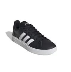 adidas黒スニーカー　グランコートベース　GW9251