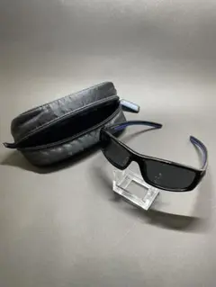【美品】冒険王 キッズ 偏光サングラス（青）：鯖江企画・UVカット