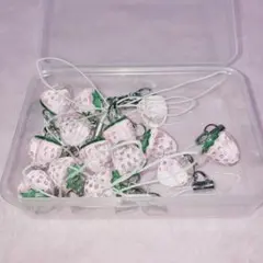 いちごキーホルダー♡