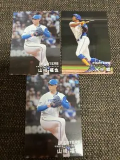 プロ野球チップスカード 日本ハムファイターズ3枚