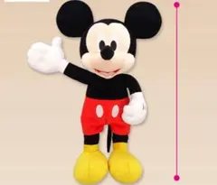 ミッキーマウス ボーシング超BIGぬいぐるみ 約50cm 新品タグ付き