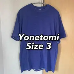 Yonetomi ストライプ Tシャツ Size 3