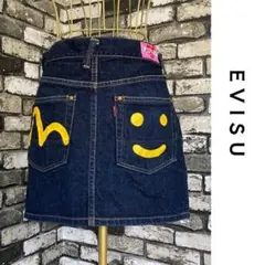 エヴィス　デニムミニスカート26 メイド.イン.イタリー 試着対象】STANDARD WARDROBE デニム ミニスカート【OtonaMuse6