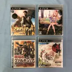 未開封 PS3 ソフト 4点まとめ メルルのアトリエ 大神 戦場のヴァルキュリア