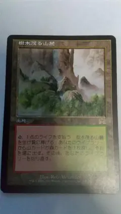 樹木茂る山麓(ONS) 日本語版