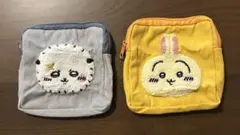 ちいかわミニポーチ　カプセルトイ2種