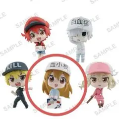 ★新品未開封 はたらく細胞 カプセルコレクションフィギュア 血小板 ガチャガチャ