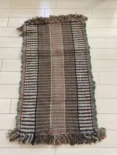 アジアン雑貨　ラグ　マット　麻