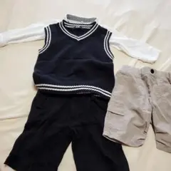ベスト　ショートパンツ
