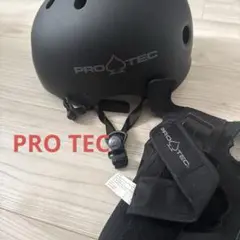 PRO TEC マットブラック ヘルメット