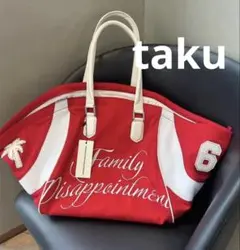 sculptor bigbigbag トートバッグ 赤