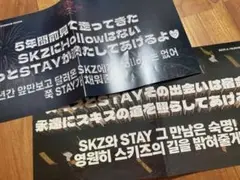 スキズ　stray kids スローガン　dominATE