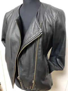 美品⭐︎ヘルムートラング レディースレザージャケット