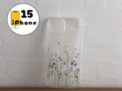 【割引有り】iPhone15 ケース　カバー　スマホケース　クリアーケース　植物