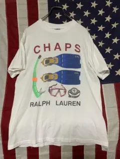 80s USA製 CHAPS RALPH LAUREN チャップス ラルフ L