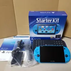 PlayStation®Vita PCH-2000 アクア・ブルー 本体 他